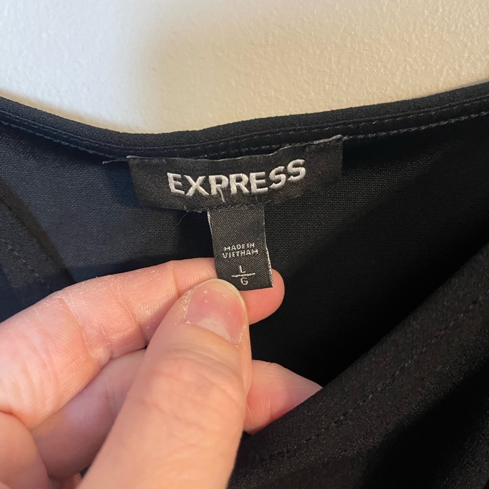 Express Women's Black Bodysuit - Picture 7 of 10